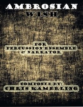Ambrosian Wish - Percussion Ensemble with Narrator P.O.D. cover
